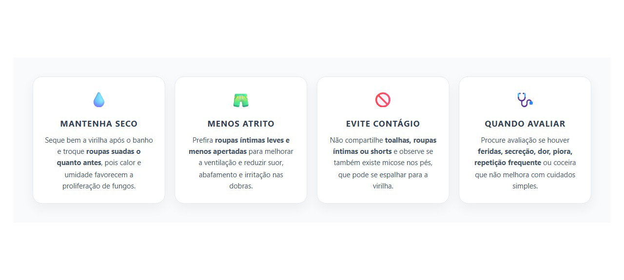 Coceira e Descamação na Virilha: 4 Cuidados para Evitar a Micose no Calor