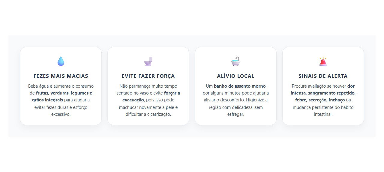 Fissura Anal: 4 Cuidados para Aliviar a Dor ao Evacuar e Evitar Novas Lesões