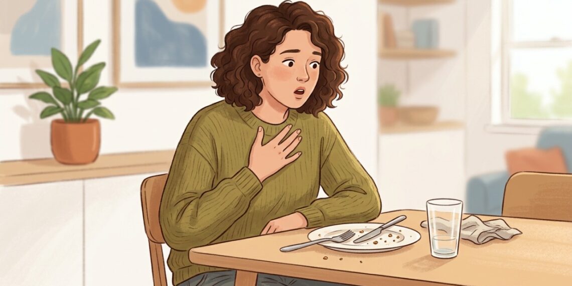Comer rápido ou demais pode distender o estômago e favorecer episódios de soluço. MedlinePlus +1