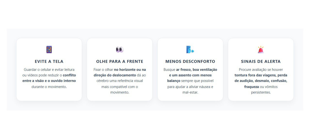 Enjoo no Carro ao Olhar o Celular: 4 Cuidados para Reduzir a Cinetose