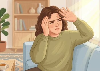 Dor pulsante de um lado da cabeça com sensibilidade à luz é um padrão comum da enxaqueca.