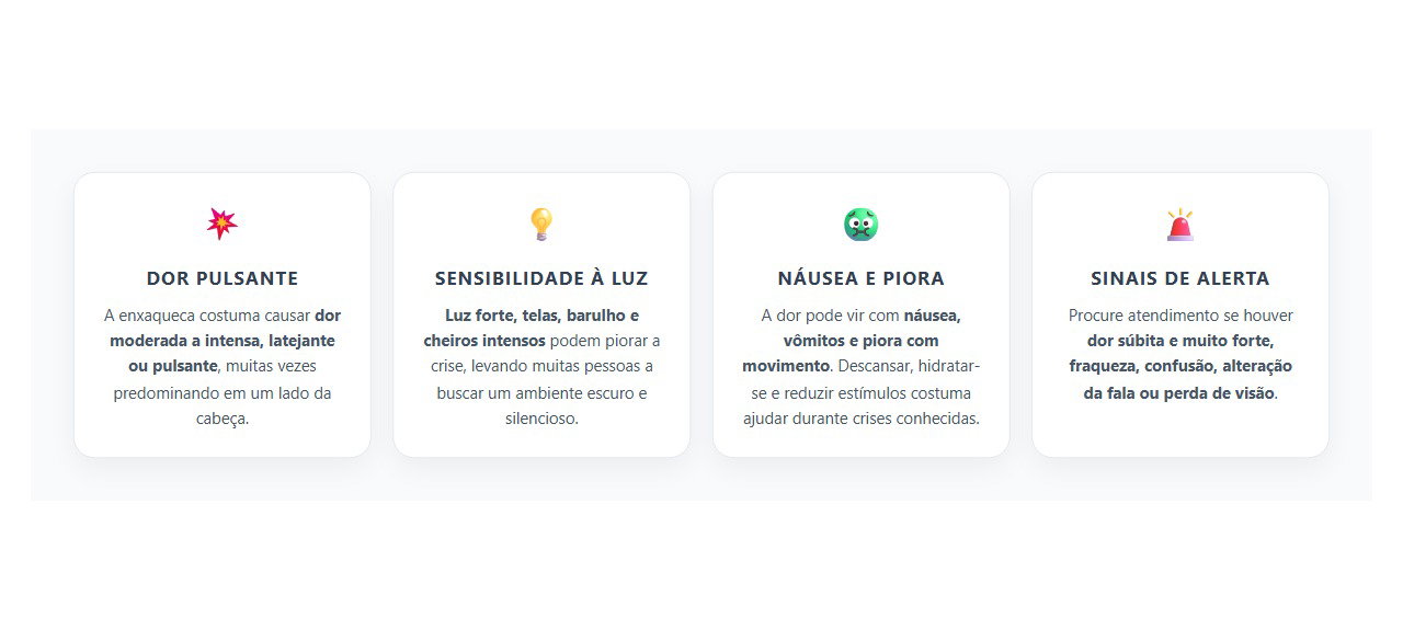 Enxaqueca: 4 Sinais que Diferenciam a Crise de uma Dor de Cabeça Comum