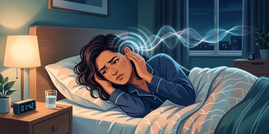 O zumbido pode parecer mais intenso à noite quando há menos sons no ambiente.