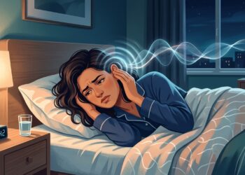 O zumbido pode parecer mais intenso à noite quando há menos sons no ambiente.