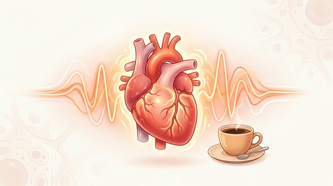 Observar a relação entre cafeína e palpitações ajuda a identificar possíveis gatilhos.