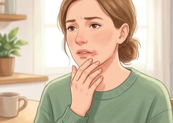 Ardor e formigamento no lábio podem surgir antes das bolhinhas do herpes labial.