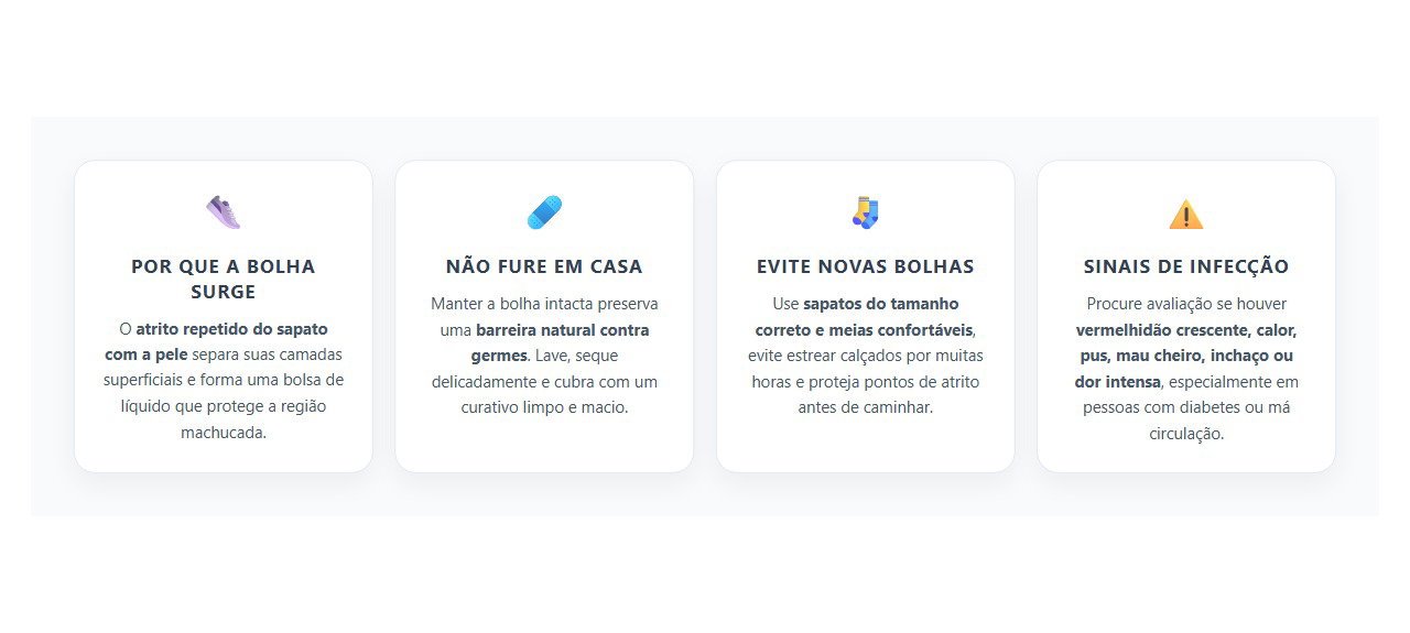 Bolha no Pé por Sapato Novo: Por Que Não Furar e Como Cuidar