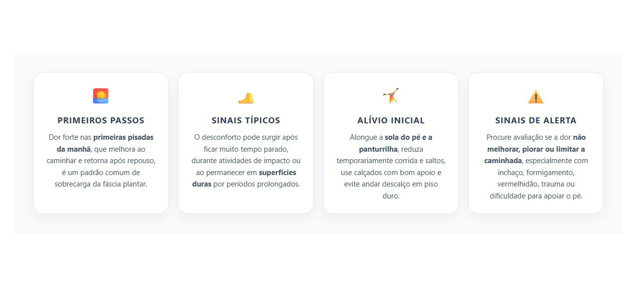 Dor no Calcanhar ao Acordar: Sinais de Fascite Plantar e o Que Fazer