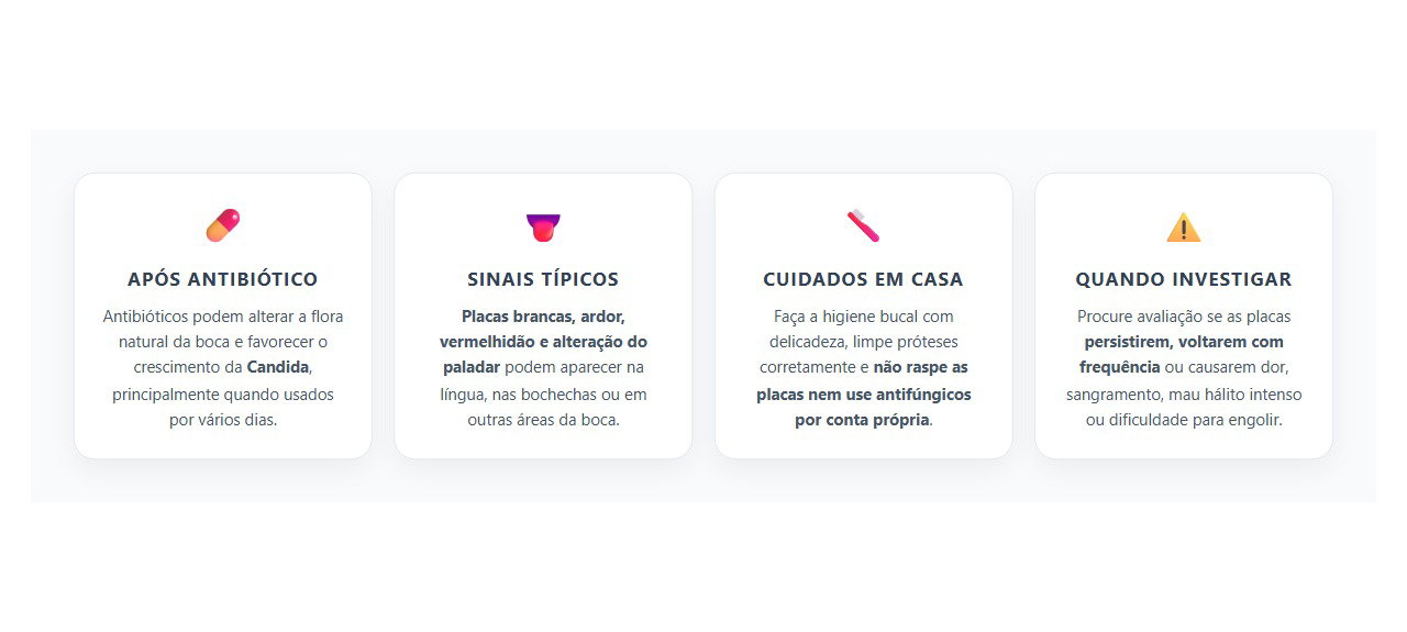 Língua Branca Após Antibiótico: Sinais que Podem Indicar Candidíase Oral
