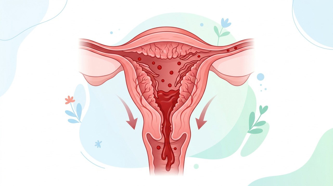 Alterações hormonais da perimenopausa podem modificar a intensidade e a duração do fluxo menstrual.