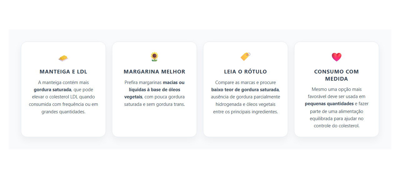 Manteiga ou Margarina: Qual é Melhor para o Colesterol?