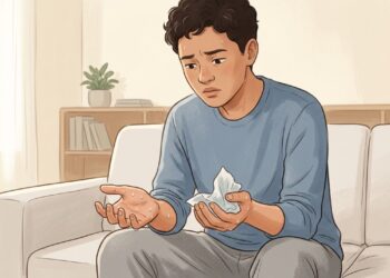 Mãos suando excessivamente mesmo em repouso podem ser um sinal de hiperidrose.