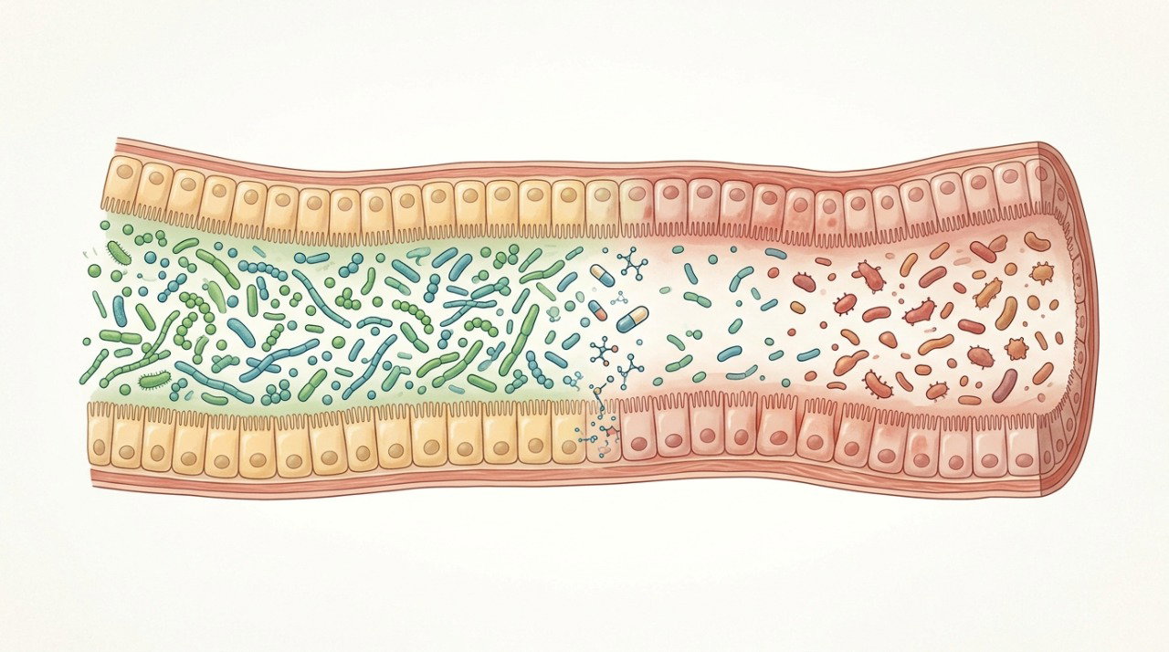 Os antibióticos podem alterar a microbiota intestinal e favorecer episódios de diarreia.