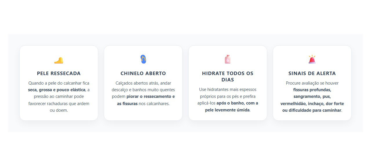 Calcanhar Rachado e Ardendo: 4 Cuidados para Recuperar a Pele