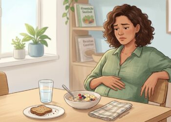 Aumentar as fibras rapidamente pode causar gases e estufamento enquanto o intestino se adapta.