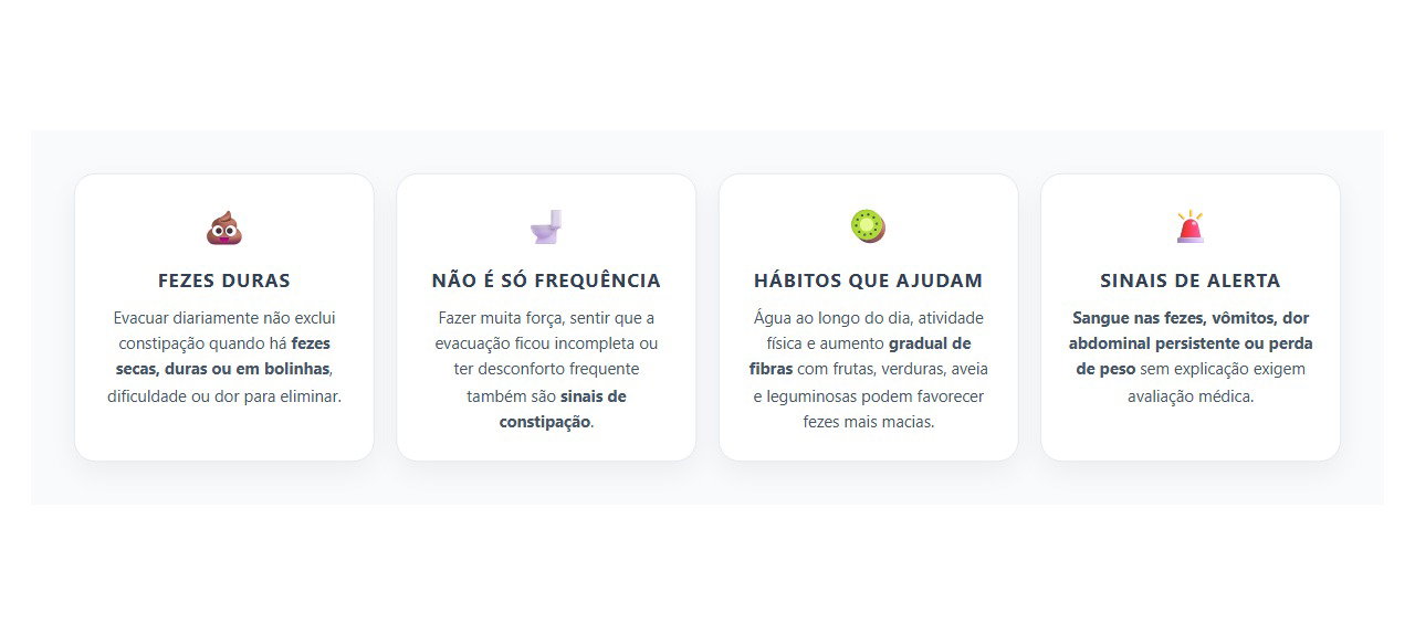 Evacua Todo Dia, mas as Fezes São Duras? Pode Ser Constipação