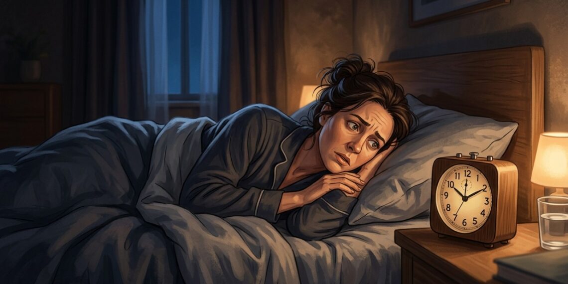 Olhar o relógio durante um despertar noturno pode aumentar a preocupação e dificultar a volta do sono.