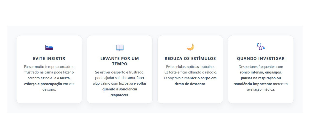 O Sono Não Voltou? Insistir na Cama Pode Reforçar a Insônia