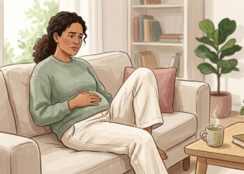 Dor abdominal e inchaço que mudam após evacuar podem ocorrer no intestino irritável.