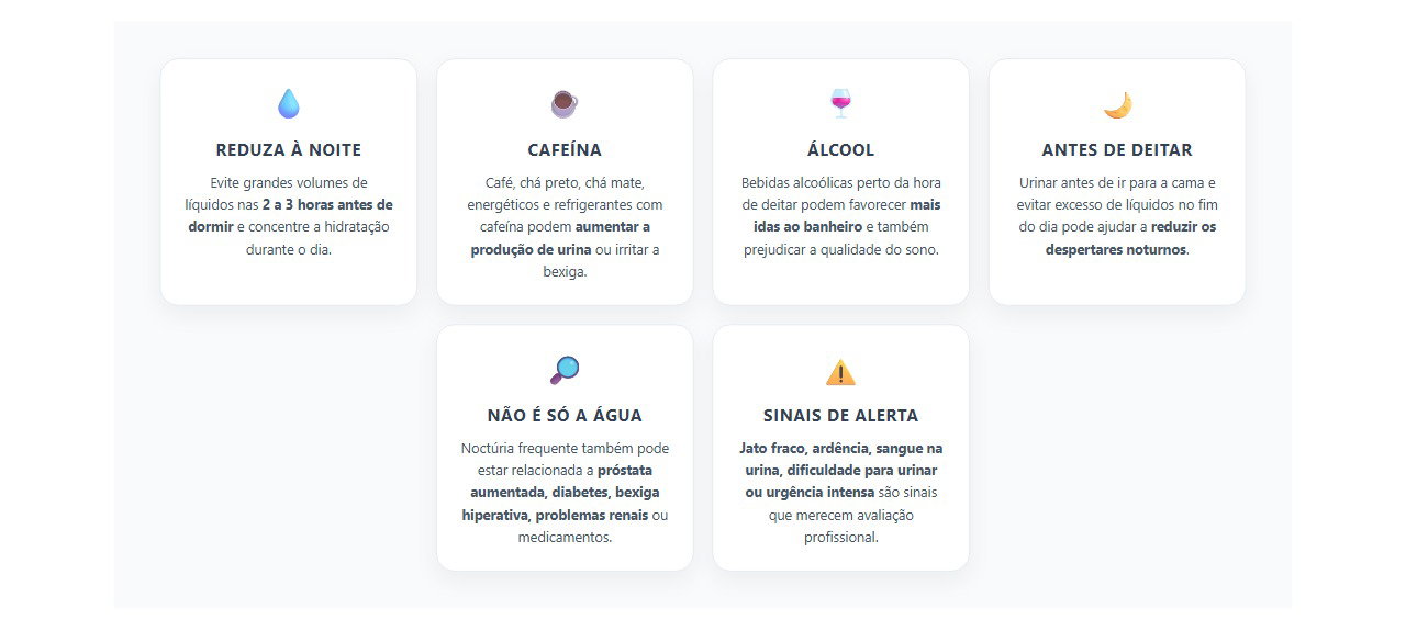 Noctúria: O Que Você Bebe à Noite Pode Fazer Você Acordar para Urinar
