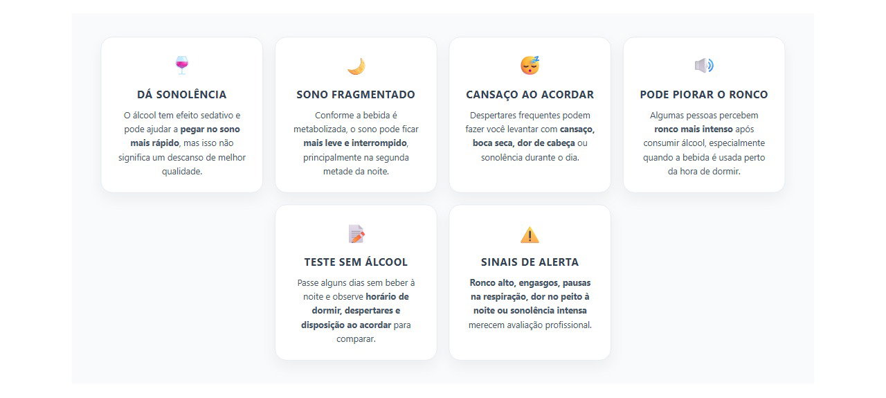 Álcool e Sono: Por Que Você Pode Dormir Rápido e Acordar Mais à Noite