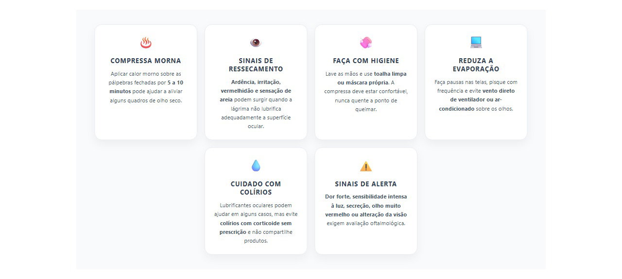 Olhos Secos e Ardendo: Como a Compressa Morna Pode Ajudar no Alívio