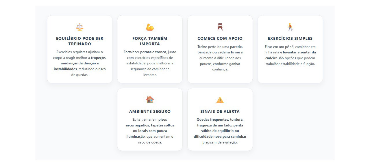 Equilíbrio na Terceira Idade: Exercícios que Ajudam a Prevenir Quedas