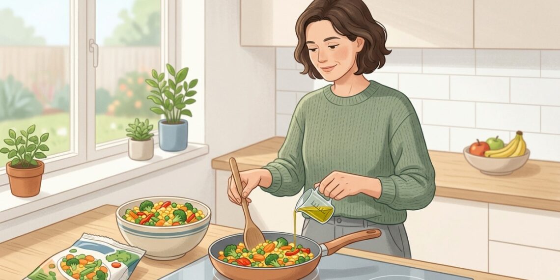 Legumes congelados podem ser uma opção nutritiva e prática para aumentar o consumo de vegetais.