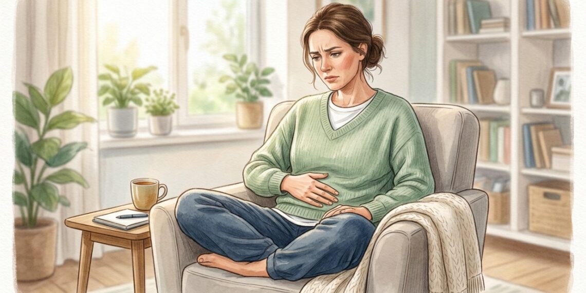 Mudanças na frequência intestinal podem indicar constipação quando vêm acompanhadas de desconforto ou esforço.