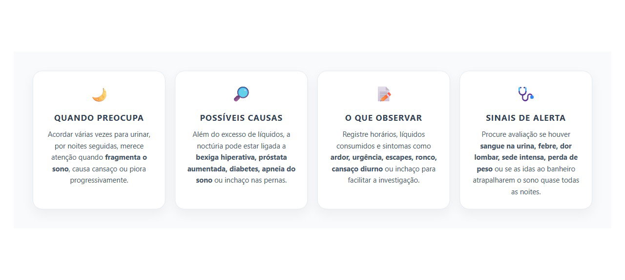 Noctúria: Quando Levantar Várias Vezes à Noite para Urinar Merece Atenção