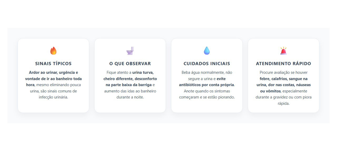 Ardor ao Urinar e Vontade Frequente: Quando Pode Ser Infecção Urinária