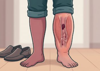 Trombose nem sempre começa com dor intensa e o inchaço de uma perna pode ser o primeiro sinal percebido