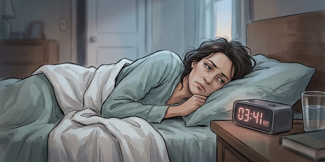 Acordar cedo demais e não conseguir voltar a dormir pode ser um sinal de insônia quando se torna frequente.