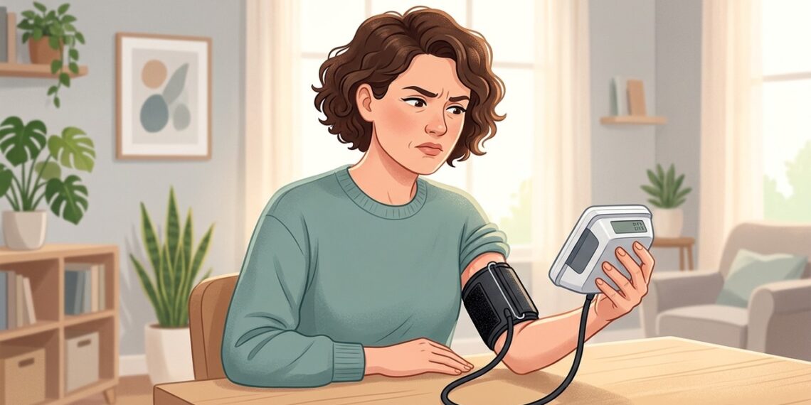 Uma braçadeira pequena demais pode alterar a leitura da pressão arterial.