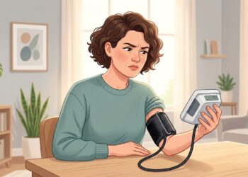 Uma braçadeira pequena demais pode alterar a leitura da pressão arterial.