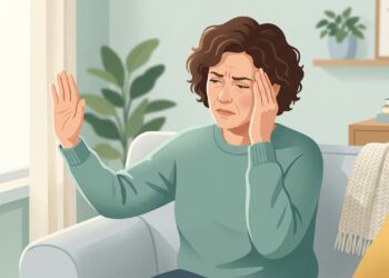 Dor pulsátil e sensibilidade à luz são manifestações comuns de uma crise de enxaqueca.