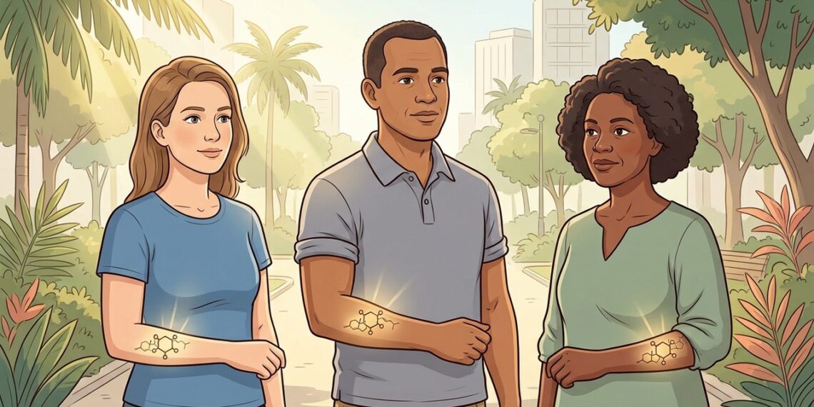 Quantos minutos de sol por dia você precisa tomar, conforme o seu tom de pele, para produzir vitamina D?