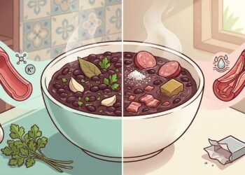 Hipertensão: colocar muito sal no feijão pode reduzir justamente uma das vantagens do alimento para a pressão