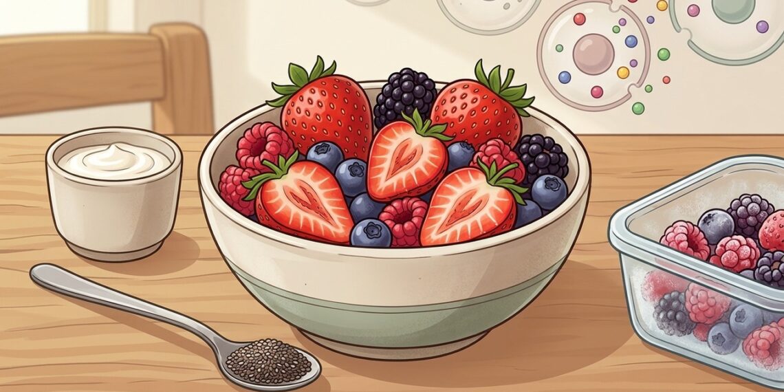 Fonte natural de antioxidantes: uma fruta saudável e saborosa que deve ser consumida diariamente