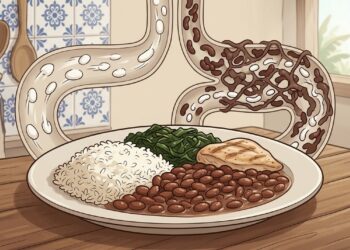Arroz e feijão juntos têm efeito diferente na glicose do que comer apenas arroz