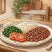 A dupla brasileira combina aminoácidos complementares em uma refeição simples e nutritiva.