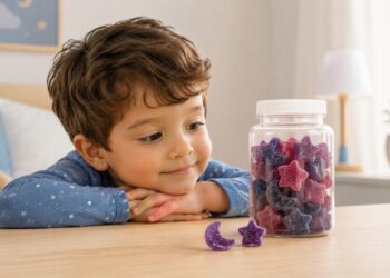 Gomas de melatonina podem ser confundidas com doces e favorecer a ingestão acidental por crianças.
