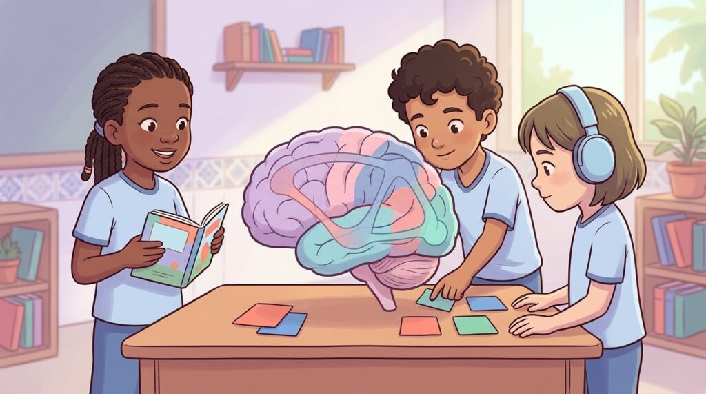 Perfis neurodivergentes se sobrepõem em atenção, linguagem, memória e processamento sensorial.