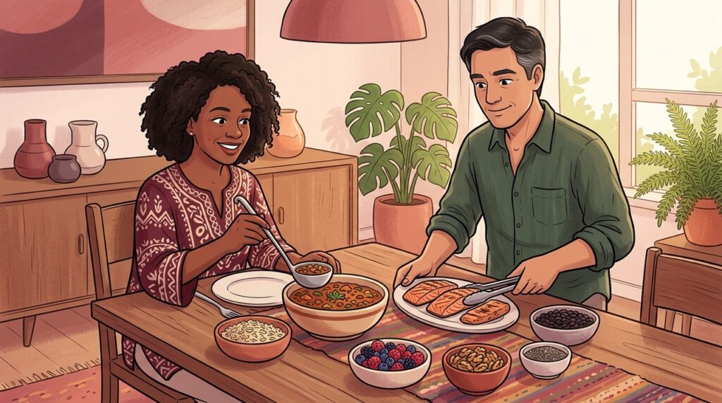 Peixes, aveia, leguminosas e frutas vermelhas combinam nutrientes protetores das artérias.