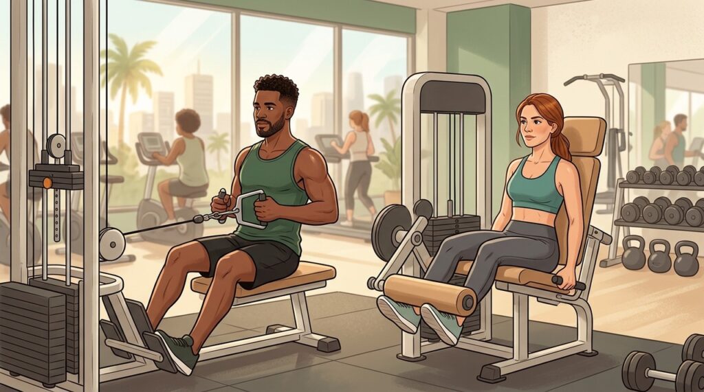 Musculação regular fortalece o corpo e contribui para um envelhecimento mais ativo e independente.