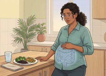 Barriga inchada nem sempre significa que a pessoa comeu demais