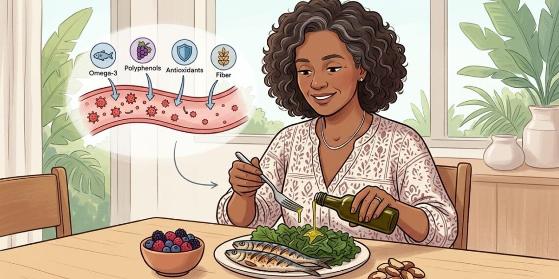 Cinco alimentos reduzem a inflamação no organismo e ajudam a prevenir doenças crônicas