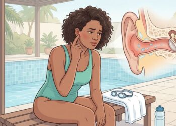 Dor no ouvido depois da piscina que piora ao tocar ou puxar a orelha pode ser otite externa