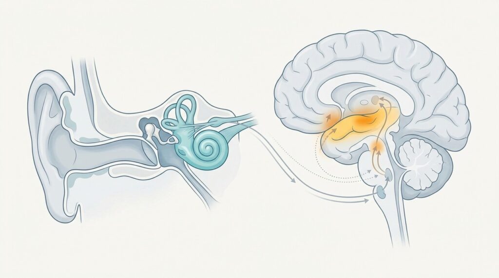 O zumbido é uma percepção sonora sem fonte externa e pode ter diferentes causas no sistema auditivo.