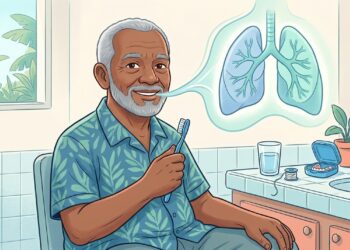 Pneumonia em idosos não se deve apenas à gripe, mas também à má saúde da boca, porque bactérias da gengiva podem ser aspiradas para o pulmão